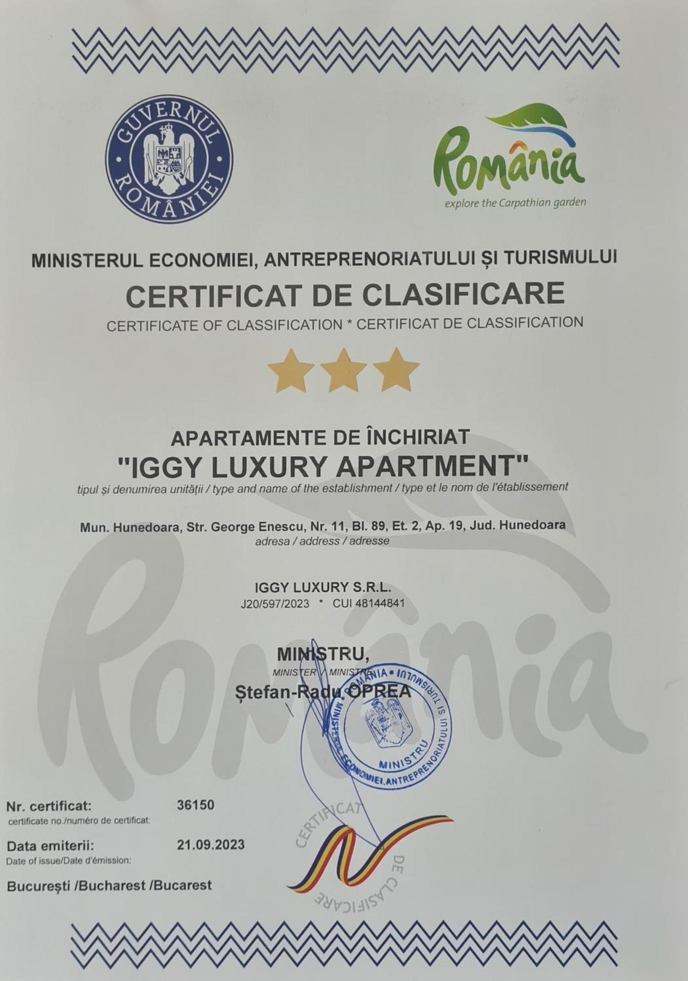Iggy Luxury Apartment Hunedoara Luaran gambar